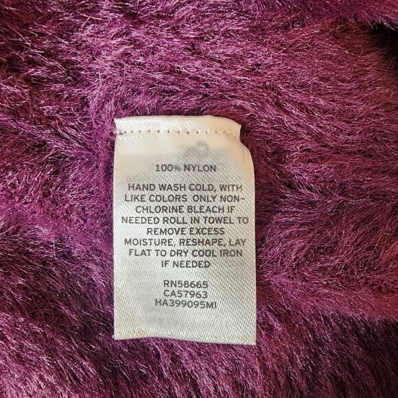 Halogen Super soft Turtleneck Sweater Maroon Size M Quiet Luxury Knit - Picture 5 of 8